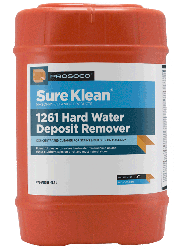 Hard Water Stain Remover - PROSOCO Sure Klean 1261